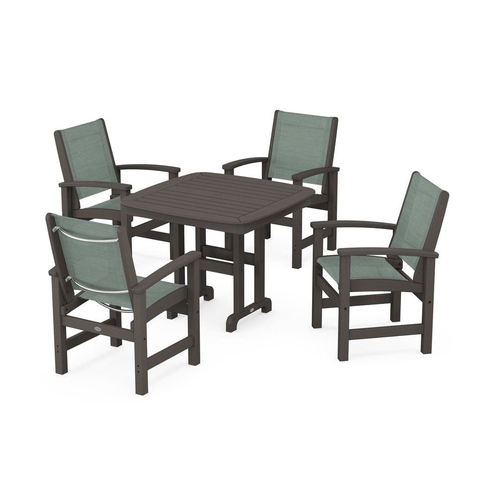 POLYWOOD® - Coastal 5-Piece Dining Set - PWS1236