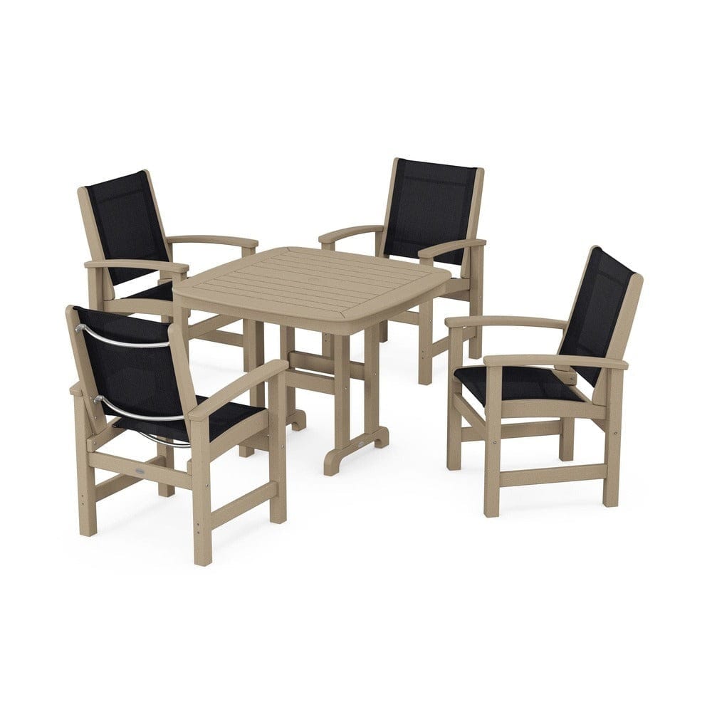 POLYWOOD® - Coastal 5-Piece Dining Set - PWS1236