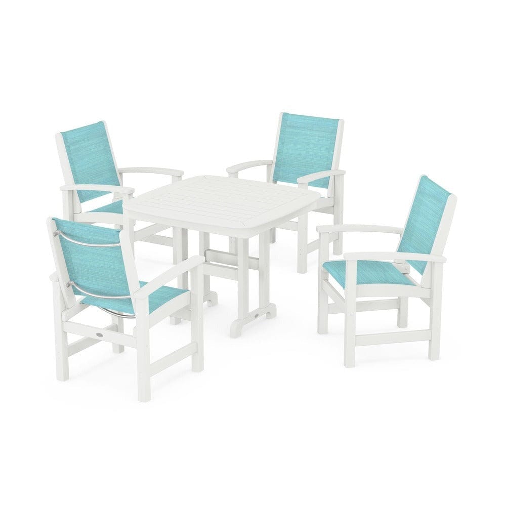 POLYWOOD® - Coastal 5-Piece Dining Set - PWS1236 Outdoor Furniture POLYWOOD®