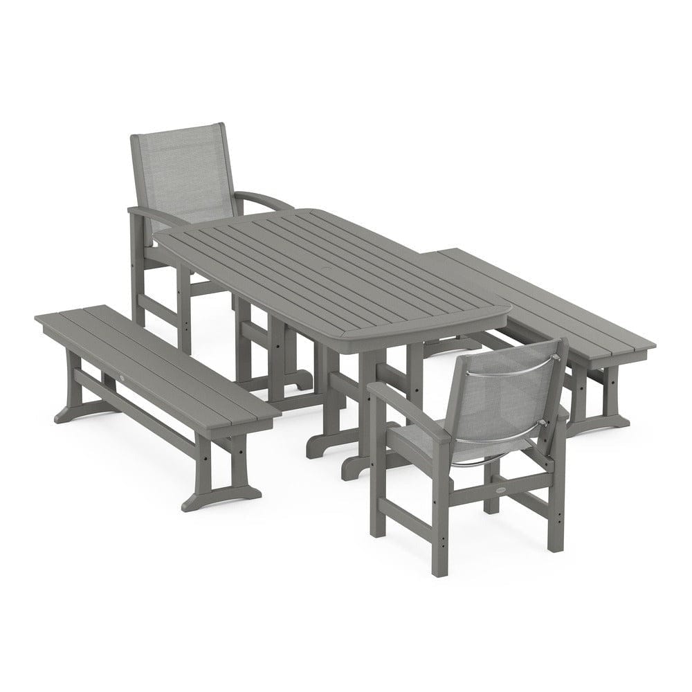 POLYWOOD® - Coastal 5-Piece Dining Set - PWS1263
