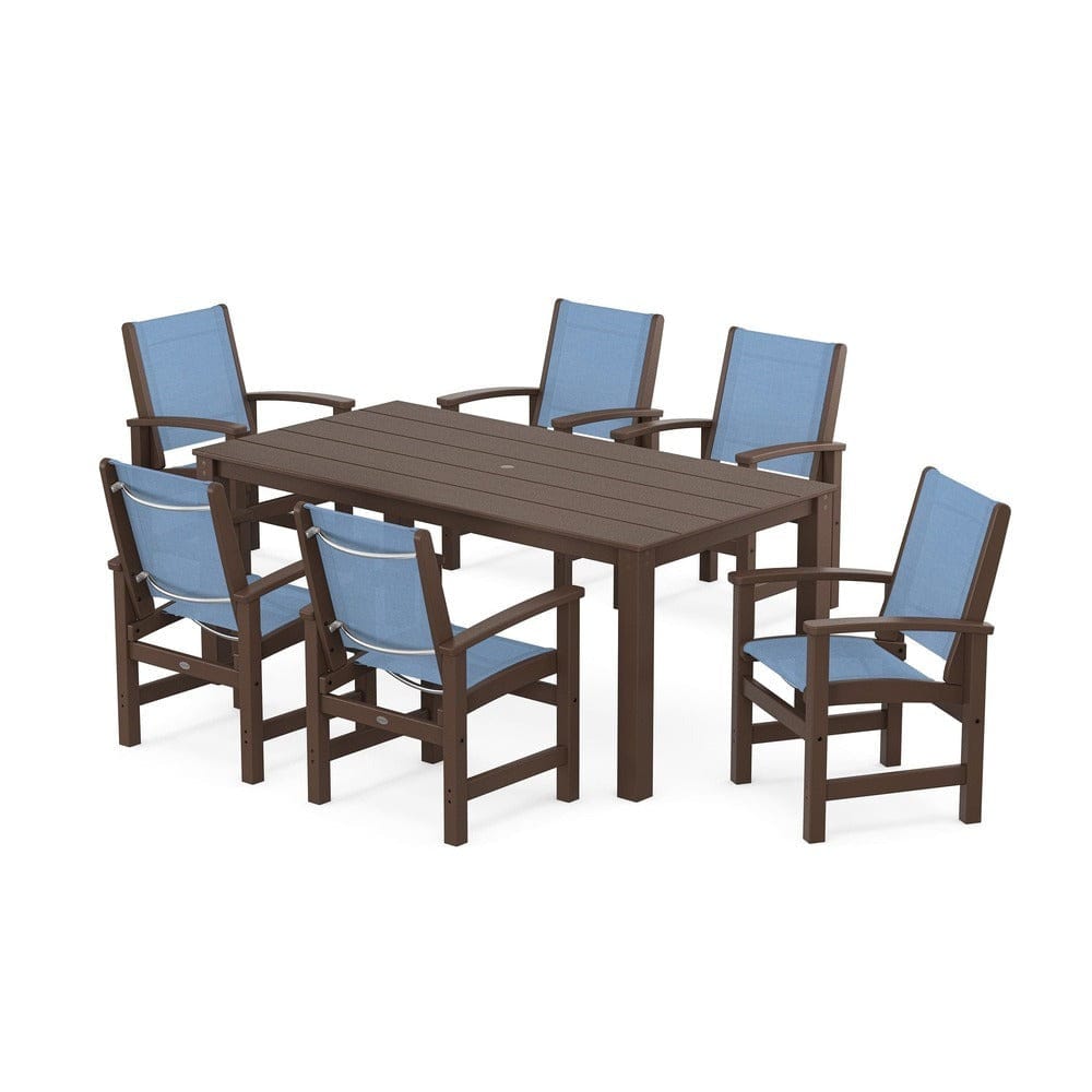POLYWOOD® - Coastal 7-Piece Parsons Dining Set - PWS2275