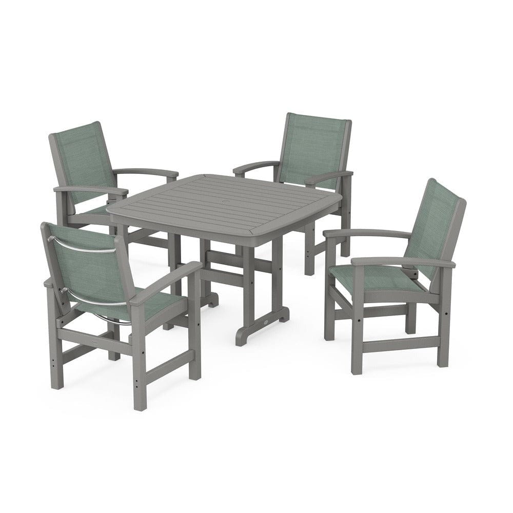 POLYWOOD® - Coastal 5-Piece Dining Set - PWS914