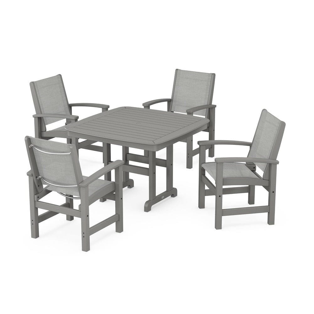 POLYWOOD® - Coastal 5-Piece Dining Set - PWS914