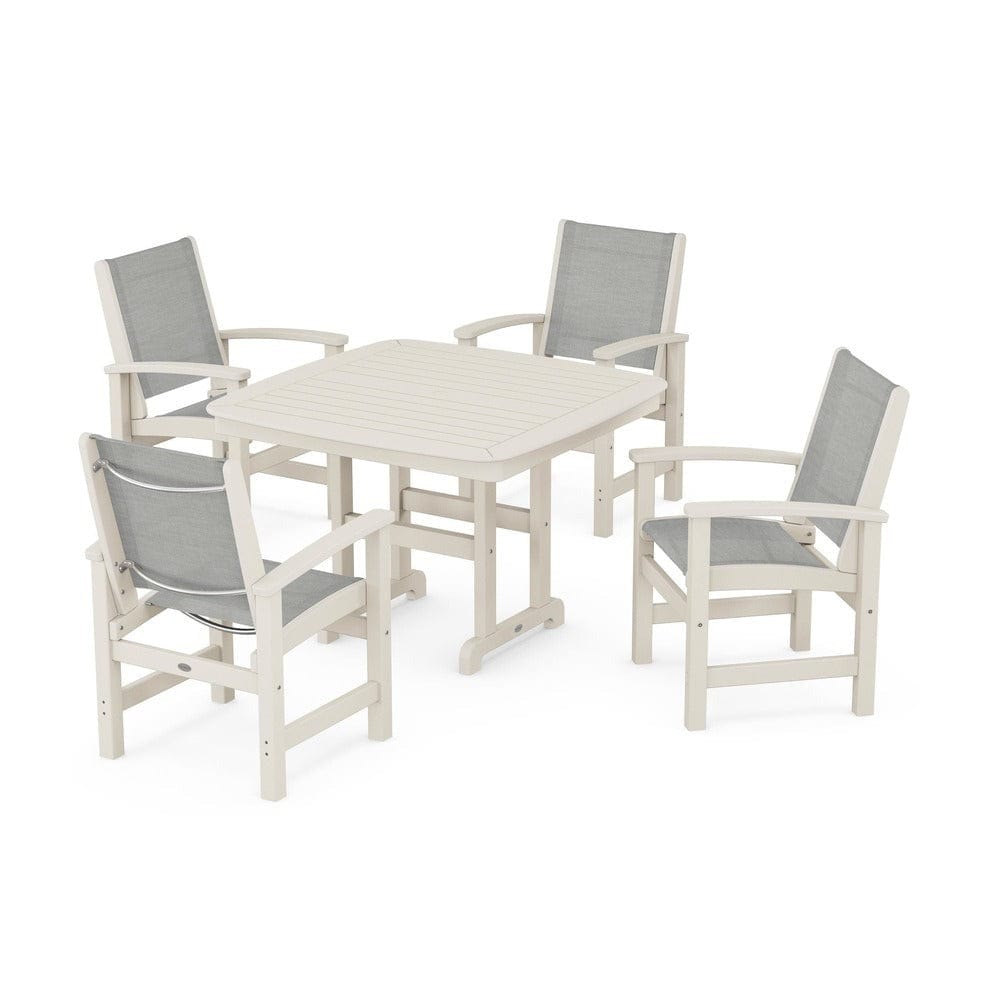 POLYWOOD® - Coastal 5-Piece Dining Set - PWS914