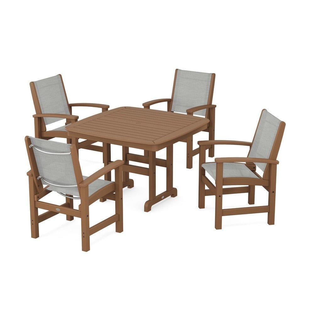 POLYWOOD® - Coastal 5-Piece Dining Set - PWS914