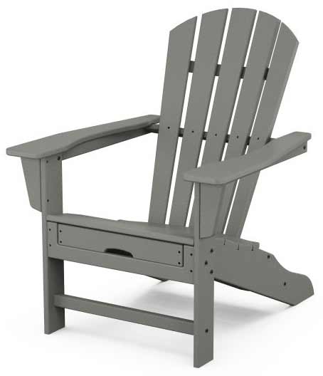 POLYWOOD® Palm Coast Ultimate Adirondack with Hideaway Ottoman - HNA15