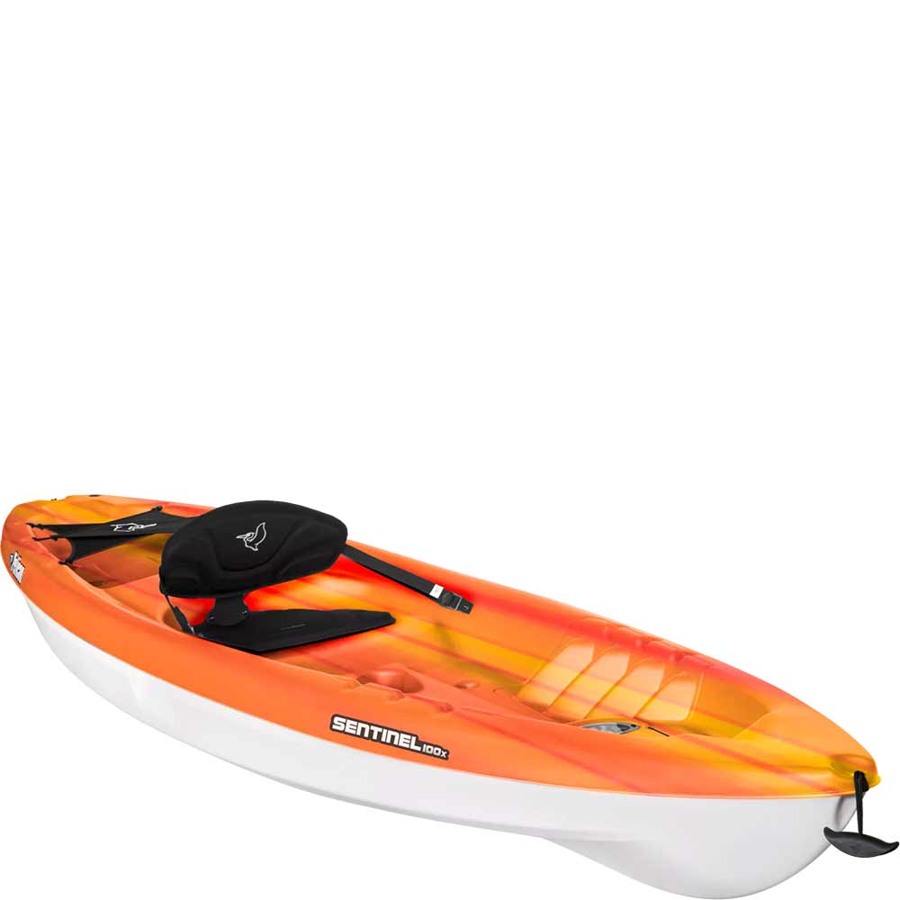 Unleash your adventurous spirit with the lightweight Sentinel 100X, the most comfortable and safest option in recreational sit on top kayaks.