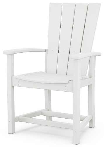 POLYWOOD® Quattro Adirondack Dining Chair - QLD200