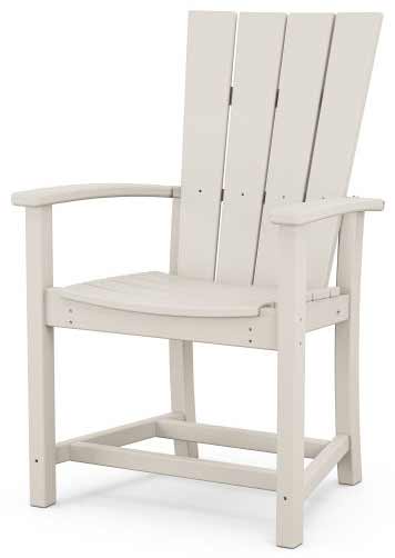 POLYWOOD® Quattro Adirondack Dining Chair - QLD200