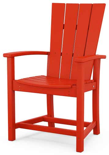 POLYWOOD® Quattro Adirondack Dining Chair - QLD200