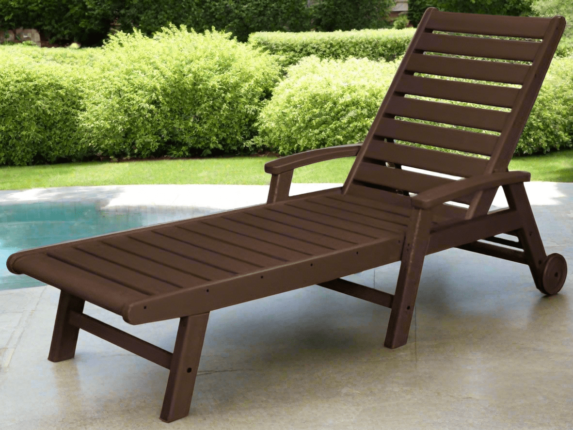 POLYWOOD® Signature Chaise with Wheels - SW2280 Chaise POLYWOOD®