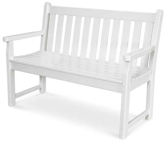 POLYWOOD® Traditional Garden 48&quot; Bench - TGB48