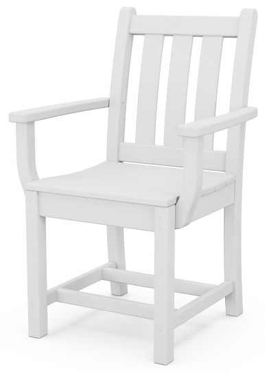 POLYWOOD® Traditional Garden Dining Arm Chair - TGD200