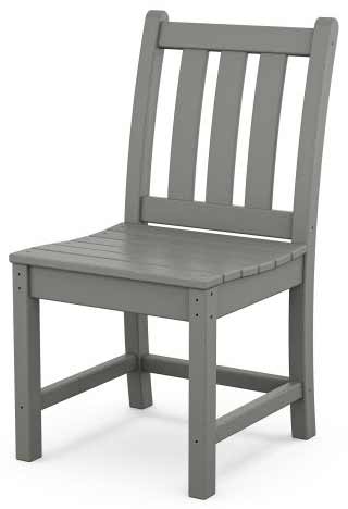 POLYWOOD® Traditional Garden Dining Side Chair - TGD100 Chair POLYWOOD®