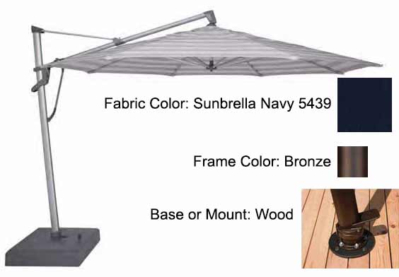 Treasure Garden - 13’ AKZ PLUS Cantilever Umbrella