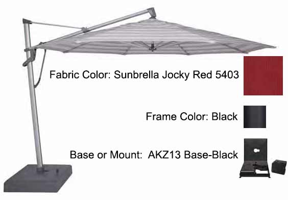 Treasure Garden - 13’ AKZ PLUS Cantilever Umbrella