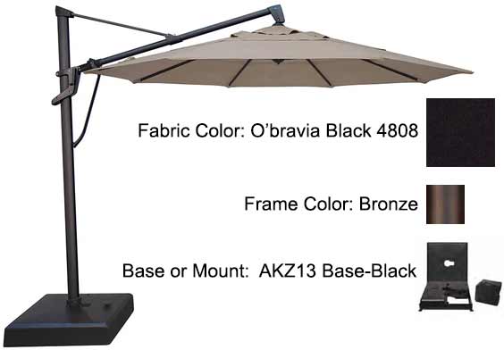 Treasure Garden Cantilever Umbrella - 11’ AKZ PLUS