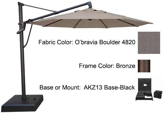 Treasure Garden Cantilever Umbrella - 11’ AKZ PLUS