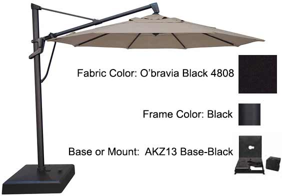Treasure Garden Cantilever Umbrella - 11’ AKZ PLUS