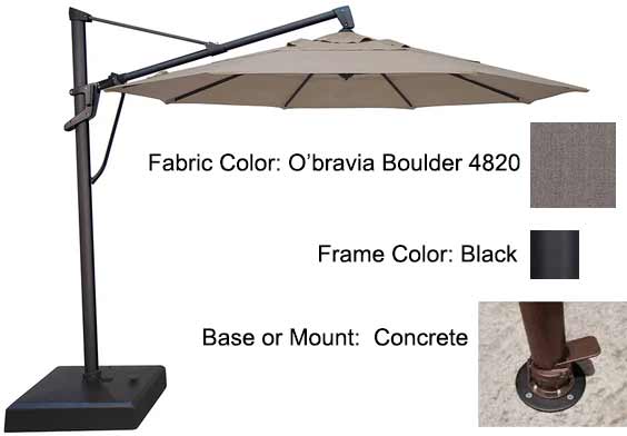 Treasure Garden Cantilever Umbrella - 11’ AKZ PLUS