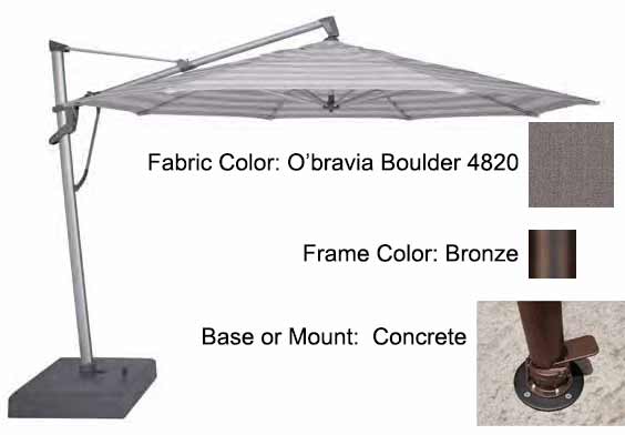 Treasure Garden - 13’ AKZ PLUS Cantilever Umbrella