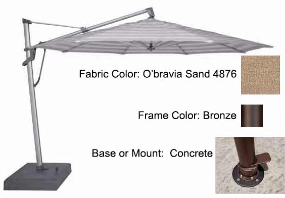 Treasure Garden - 13’ AKZ PLUS Cantilever Umbrella