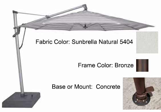 Treasure Garden - 13’ AKZ PLUS Cantilever Umbrella