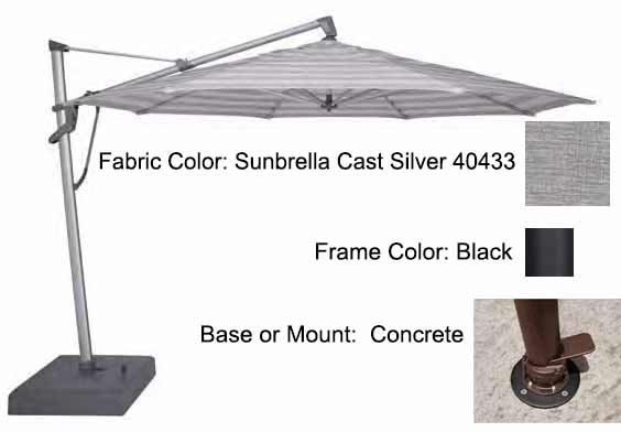 Treasure Garden - 13’ AKZ PLUS Cantilever Umbrella