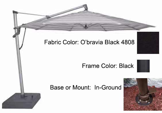 Treasure Garden - 13’ AKZ PLUS Cantilever Umbrella