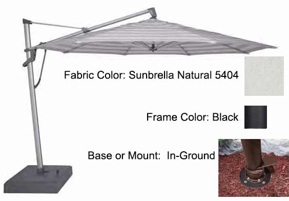 Treasure Garden - 13’ AKZ PLUS Cantilever Umbrella