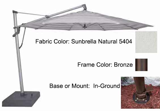 Treasure Garden - 13’ AKZ PLUS Cantilever Umbrella