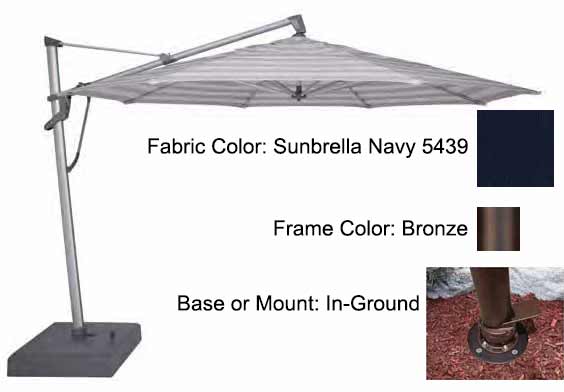 Treasure Garden - 13’ AKZ PLUS Cantilever Umbrella