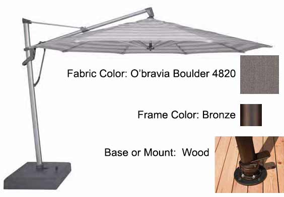 Treasure Garden - 13’ AKZ PLUS Cantilever Umbrella