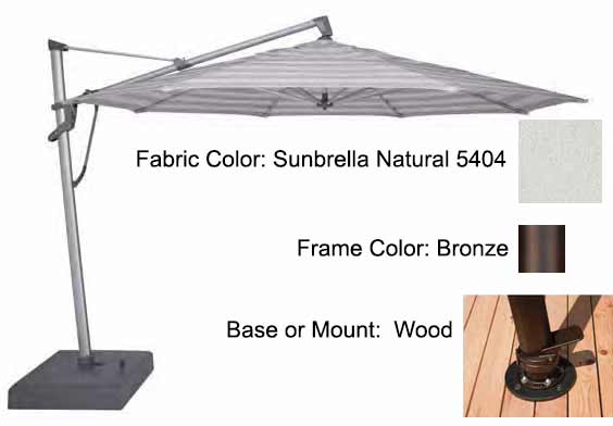 Treasure Garden - 13’ AKZ PLUS Cantilever Umbrella