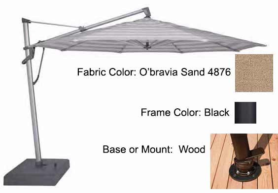 Treasure Garden - 13’ AKZ PLUS Cantilever Umbrella