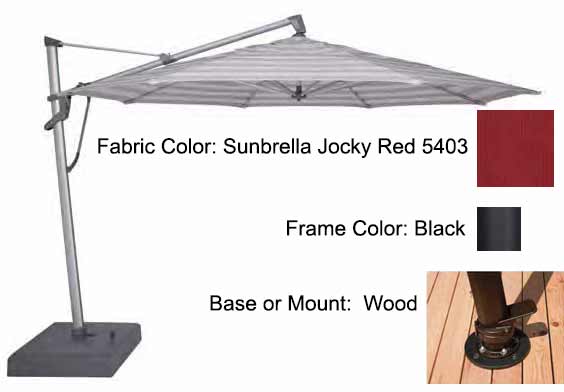 Treasure Garden - 13’ AKZ PLUS Cantilever Umbrella