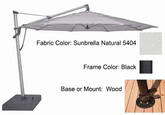 Treasure Garden - 13’ AKZ PLUS Cantilever Umbrella