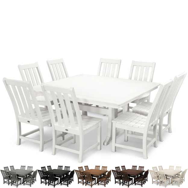 POLYWOOD® Vineyard 9-Piece Dining Set - PWS406-1