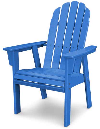 POLYWOOD® Vineyard Curveback Adirondack Dining Chair - ADD600