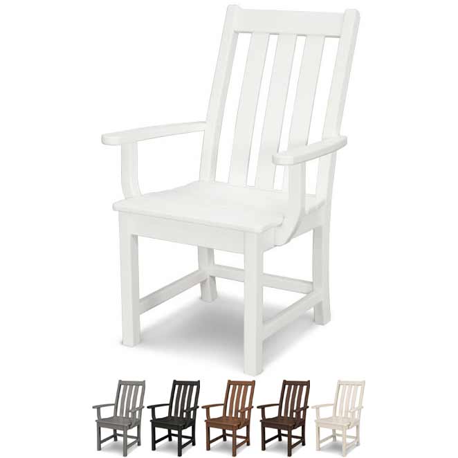 POLYWOOD® Vineyard Dining Arm Chair - VND230 Chair POLYWOOD®