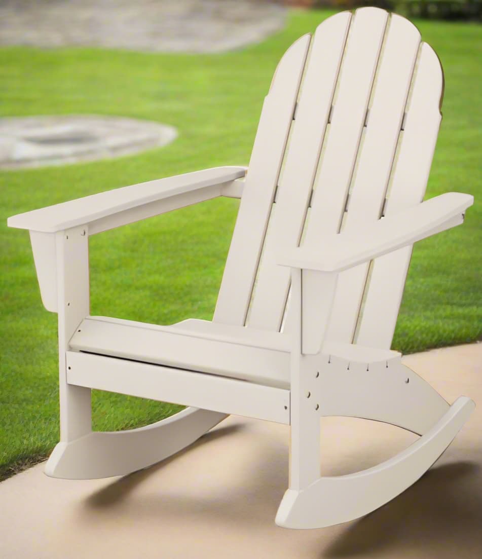 POLYWOOD® Adirondack Rocking Chair - Vineyard - ADR400 Adirondack Chair POLYWOOD®
