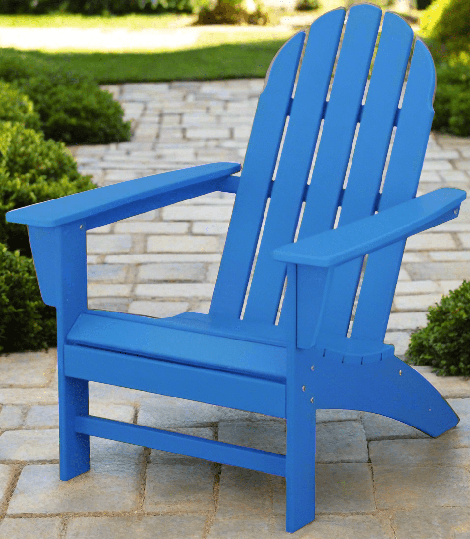 blue vineyeard adirondack chair