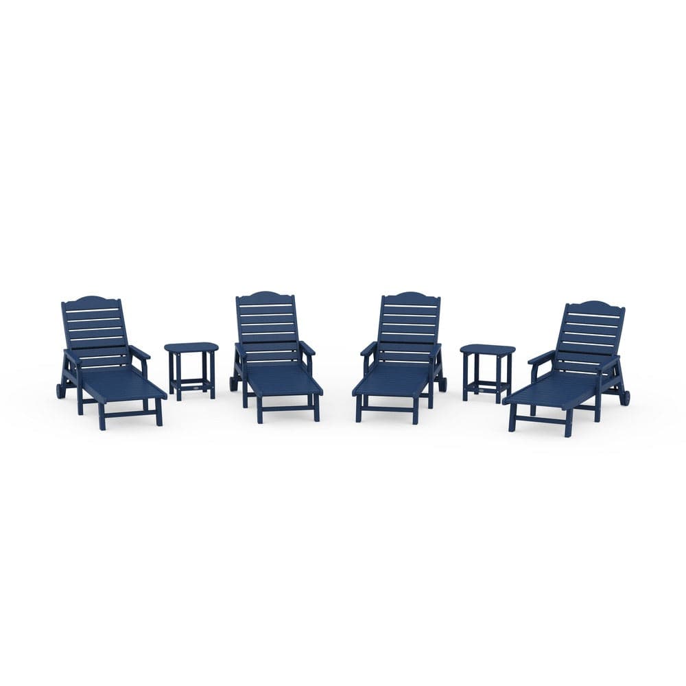 POLYWOOD® - 6-Piece Savannah Chaise Lounge Set - PWS2816 Outdoor Furniture POLYWOOD®