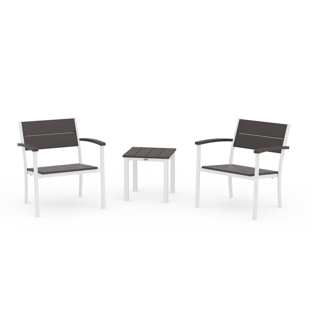 POLYWOOD® - Main Street 3-Piece Lounge Chair Set - PWS2875