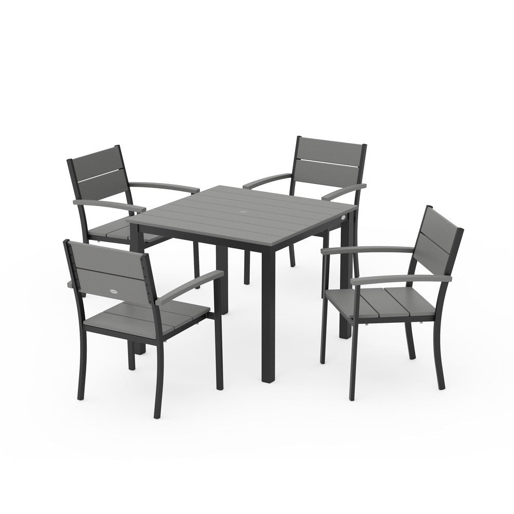 POLYWOOD® - Main Street 5-Piece Dining Set - PWS2862 Outdoor Furniture POLYWOOD®