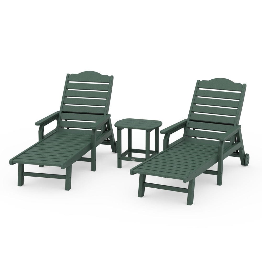 POLYWOOD® - 3-Piece Savannah Chaise Lounge Set - PWS2815 Outdoor Furniture POLYWOOD®