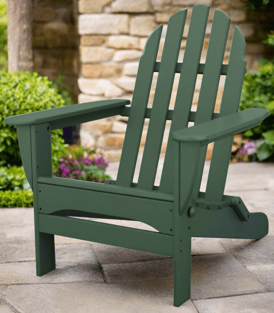 POLYWOOD® Classic Folding Adirondack Chair - AD5030 Adirondack Chair POLYWOOD®