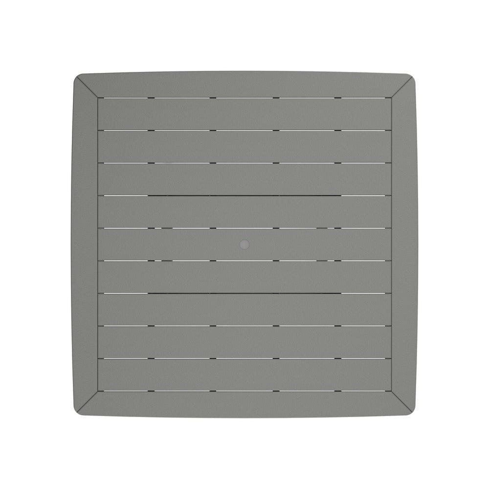 POLYWOOD® - Coastal Folding Side Chair 9-Piece Dining Set with Trestle Legs - PWS1113 Outdoor Furniture POLYWOOD®