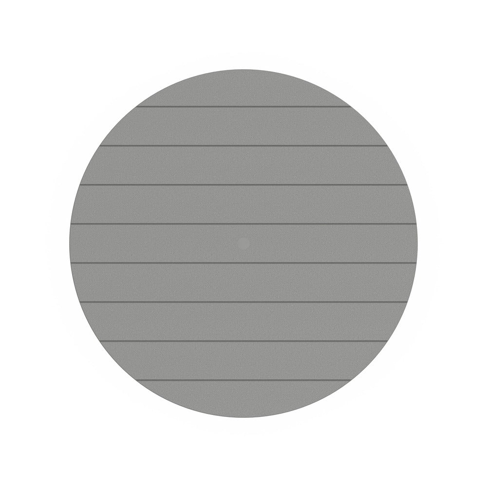 POLYWOOD® - EDGE Side Chair 5-Piece Round Farmhouse Dining Set - PWS1360 Outdoor Furniture POLYWOOD®