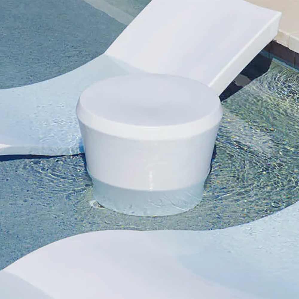 Ledge Lounger Affinity Side Table - In Pool Furniture